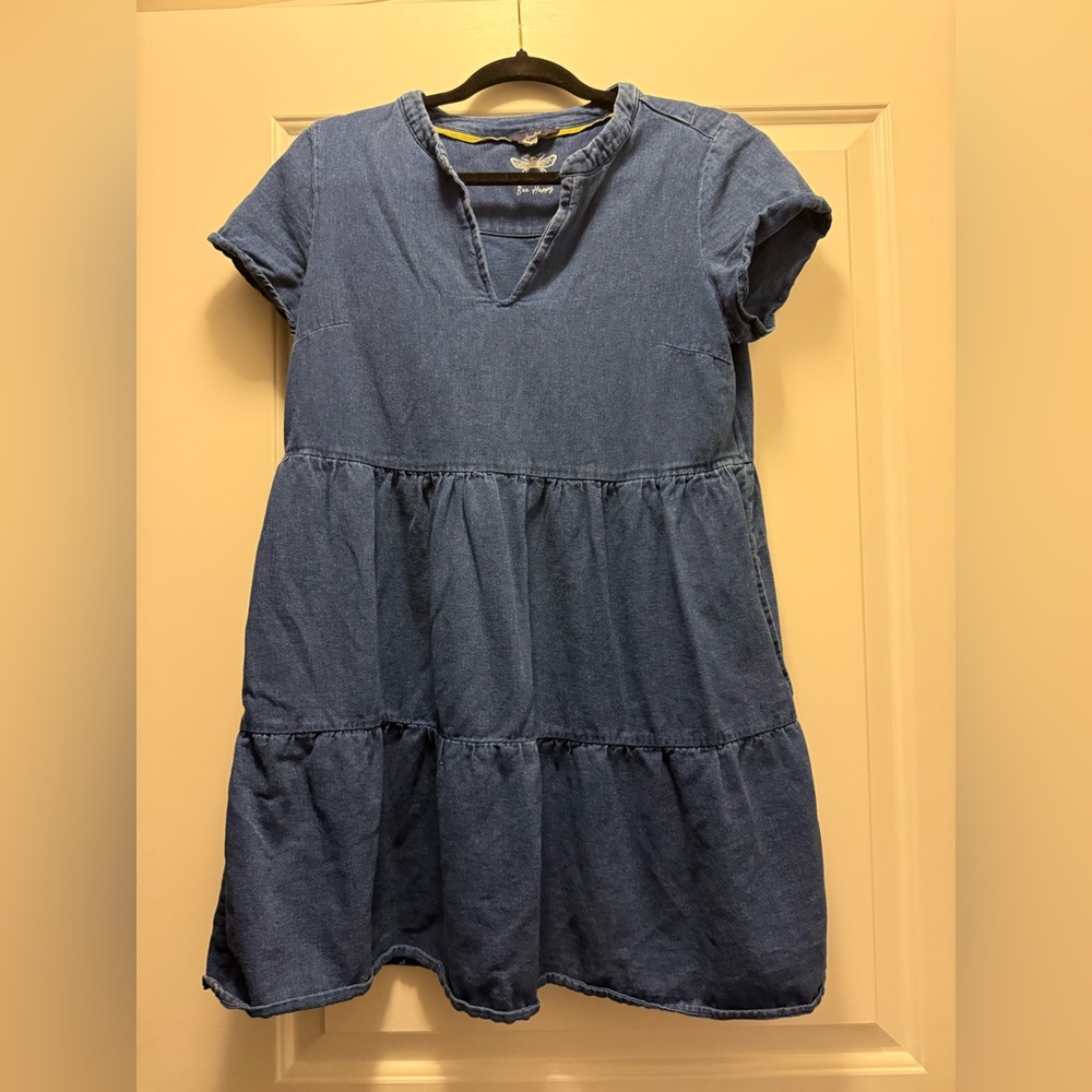 Joules Denim Blue Casual Dress